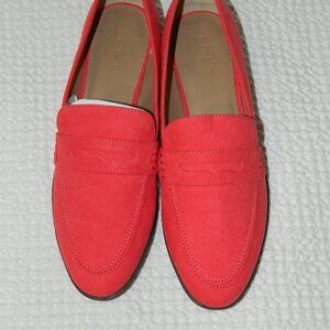 Ann Taylor Loft Missy Loafer - Warm Coral - Women 9 - New Condition